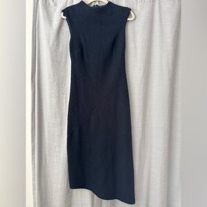 Banana Republic Elegant Dark Navy Blue Dress